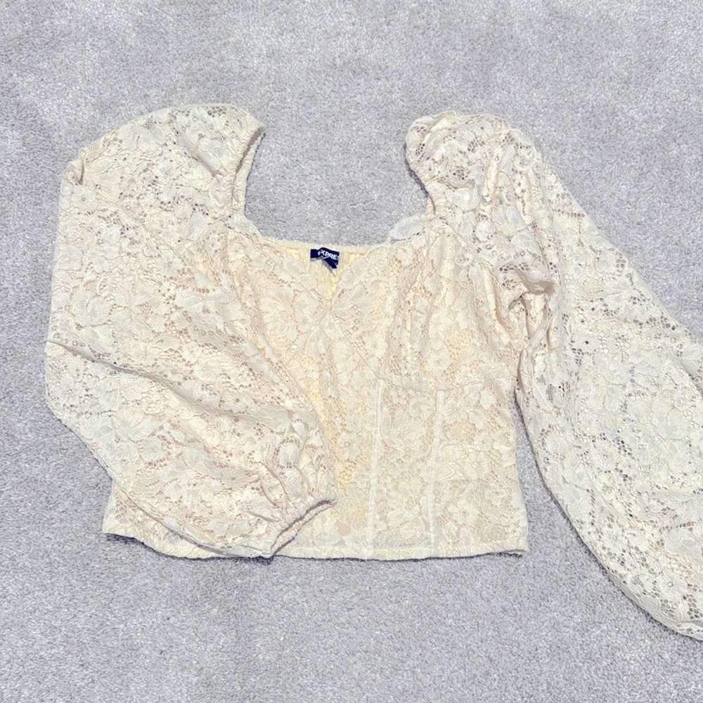 Express Lace Corset Top